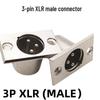 3P4P5P Rectangular Japanese XLR Microphone Audio Mixer Balanced Socket