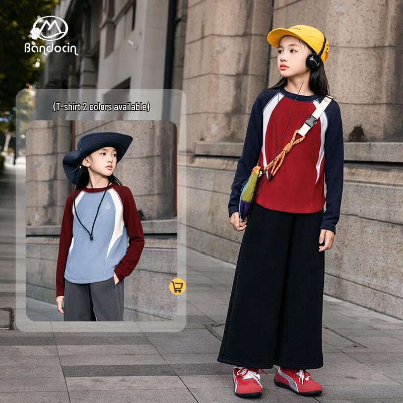 

BANDOCIN Girls Thickened Winter Warm T-shirt 130