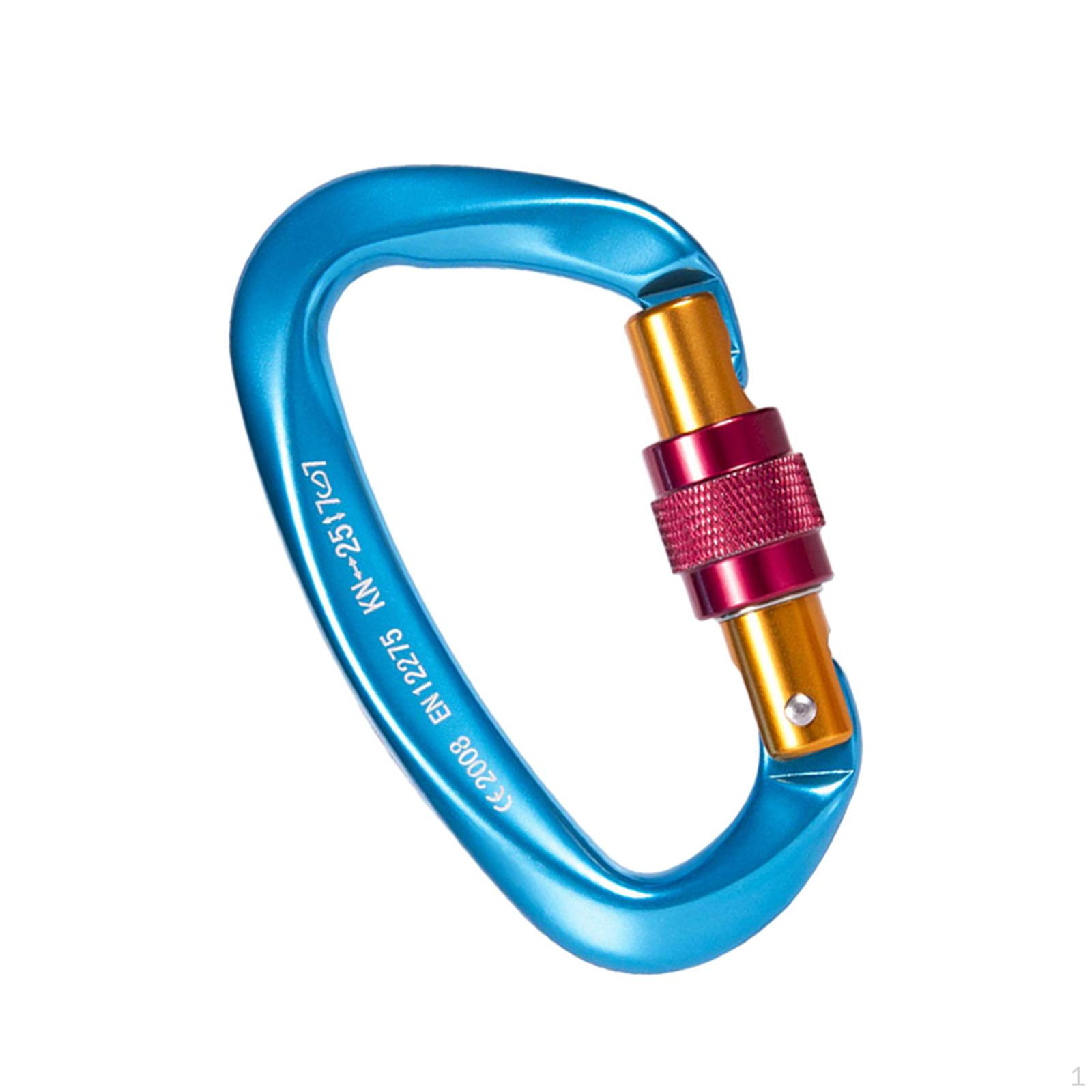 

Карабін Кліп D-кільця Карабіни Утилітарні гачки Брелок Ремінна пряжка-фастекс для синій