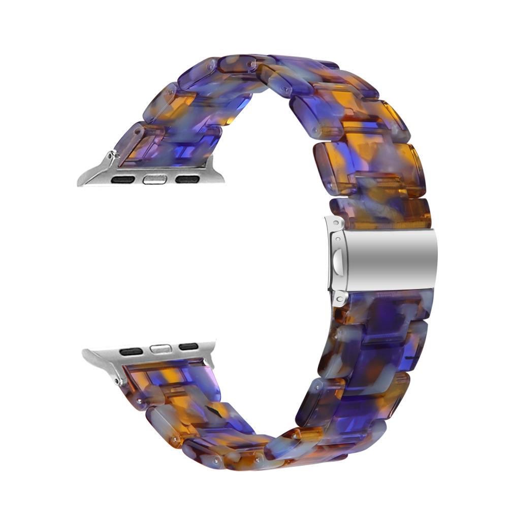 "Ühilduv vaigust ja kummist rihm Apple Watchi jaoks 42mm/46mm"