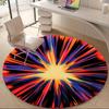 1pc Cosmic Burst Office Round Area Rug, Indoor Mat Suitable ForOffice, Under Office Chairs Bedroom Living Room Home Decor, Room Deco Q148
