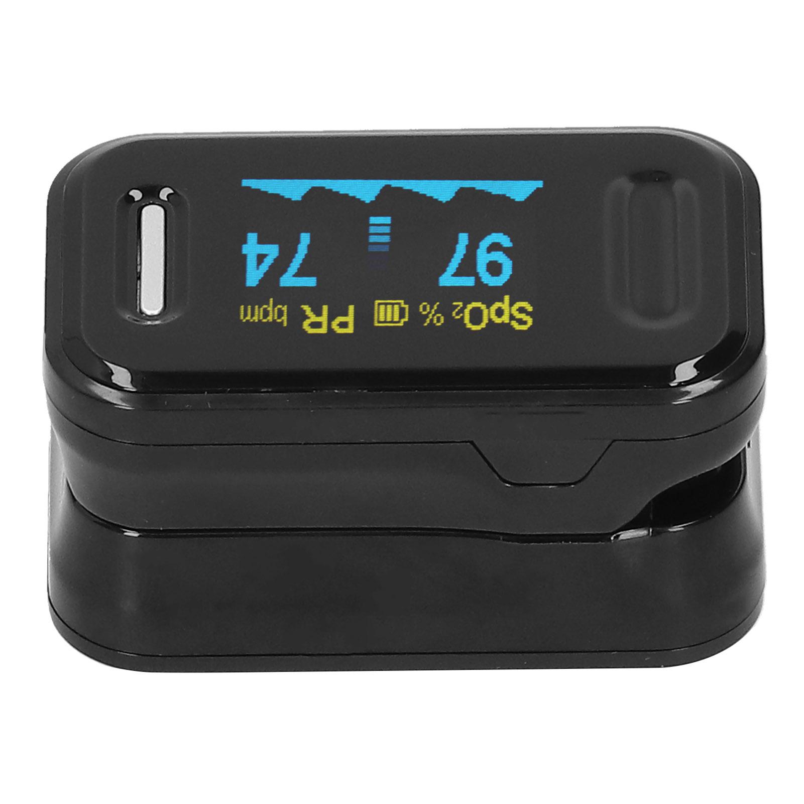 

Светодиодный измеритель уровня кислорода в крови, бытовой оксиметр, монитор сатурации, напальчник, портативные принадлежности