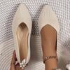 Flygande Vävd Enfärgad Casual Enkla Skor 2025 Nya Platt Botten Låg Utskärning Mjuk Sula Lefu Skor Andningsbar Mesh Flats
