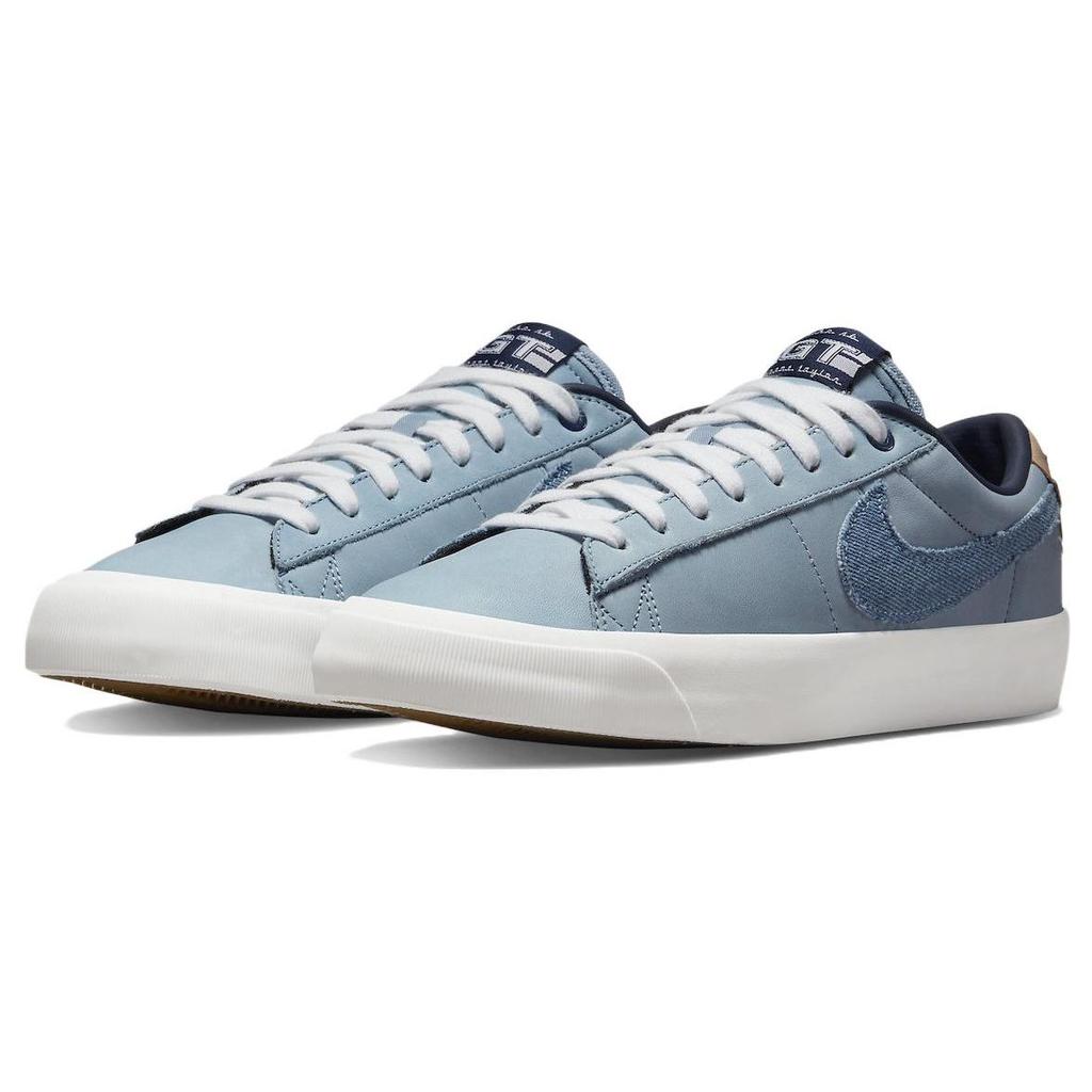 Nike Sneakers Unisex Blazer Low GT SB Denim Chiaro Blu Summit-White Gomma-Marrone Chiaro DM8890-100