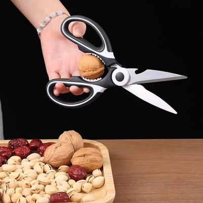 Universal Stainless Steel Kitchen Scissors for Food and Bone Cutting