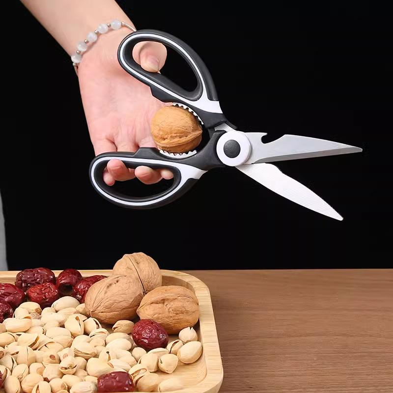 

Универсальные кухонные ножницы из нержавеющей стали для резки продуктов и костей Kitchen Scissors