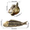 New Chinese Style Incense Copper Alloy Good Symbolism Incense Holder Accessories Lucky Charm Carp Incense Burning