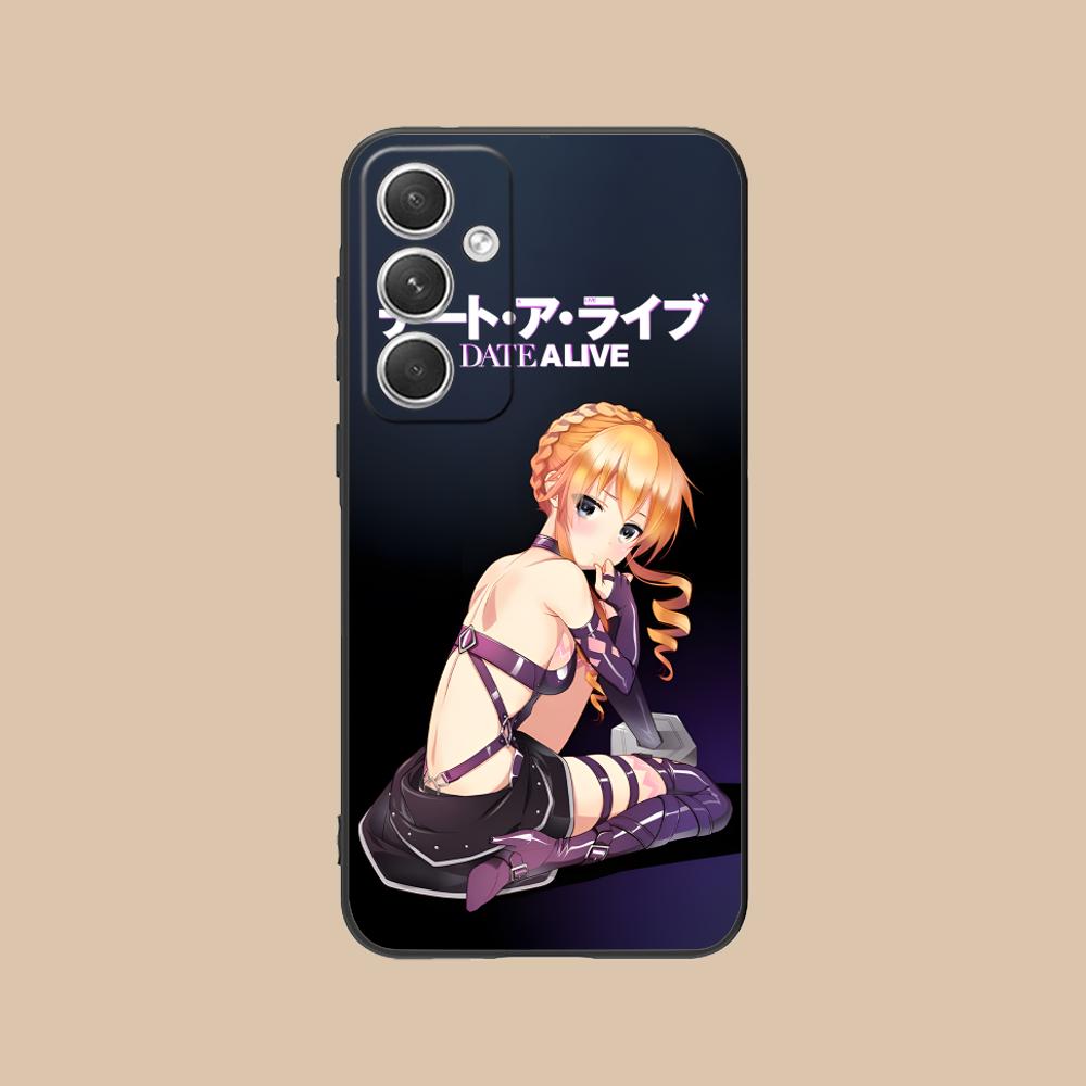 

Date a Live Yamai Kaguya Matte Mobile Phone Case for Samsung Galaxy S26 S25 S24 S23 S22 S21 S20 Note20 Plus FE Ultra Colorful Galaxy Note20