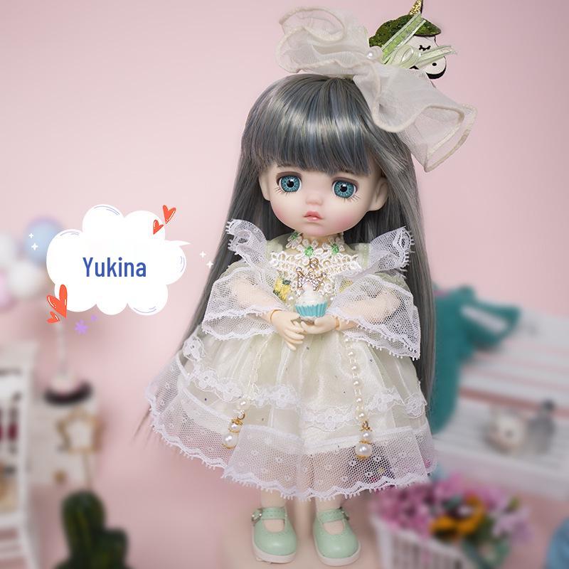 6-Minute Princess Doll Toy Set for Kids