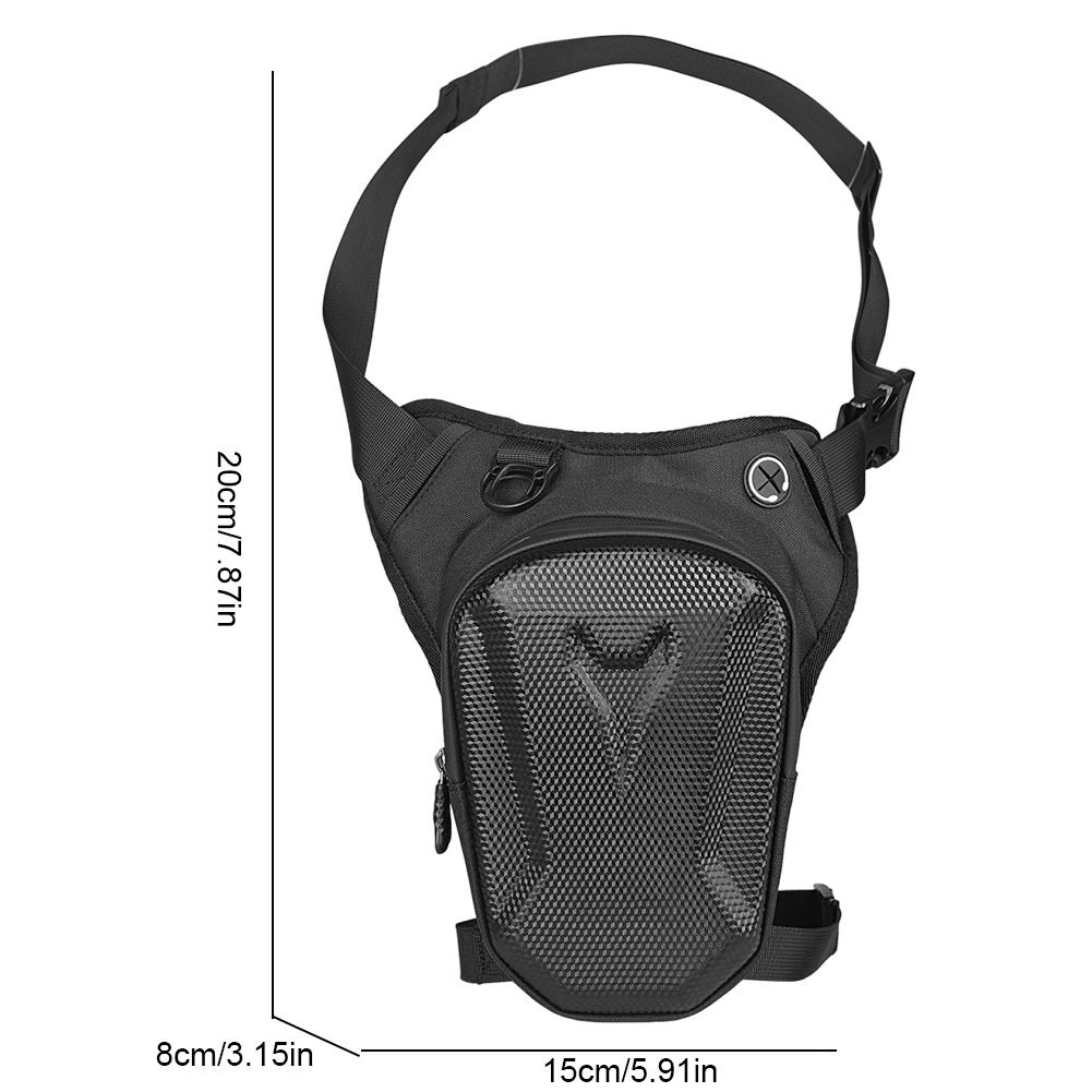 Motorcycle Bag Waterproof Motor Drop Waist Leg Bag Thigh Belt Bag Motorbike Saddle Side Bags Mobile Phone Purse Fanny Pack Bags