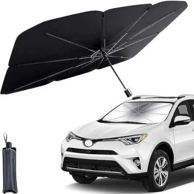 Auto Voorruit Zonnescherm UV-Stralen en Hitte Zonneklep Beschermer Opvouwbare Reflector Paraplu Brella Shield