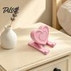 Ergonomic Phone Stand 3D Printed Heart Holder, Love Shape Mobile Stand, Cell Tablet Desk Mount, Valentine's Day Gift Holder