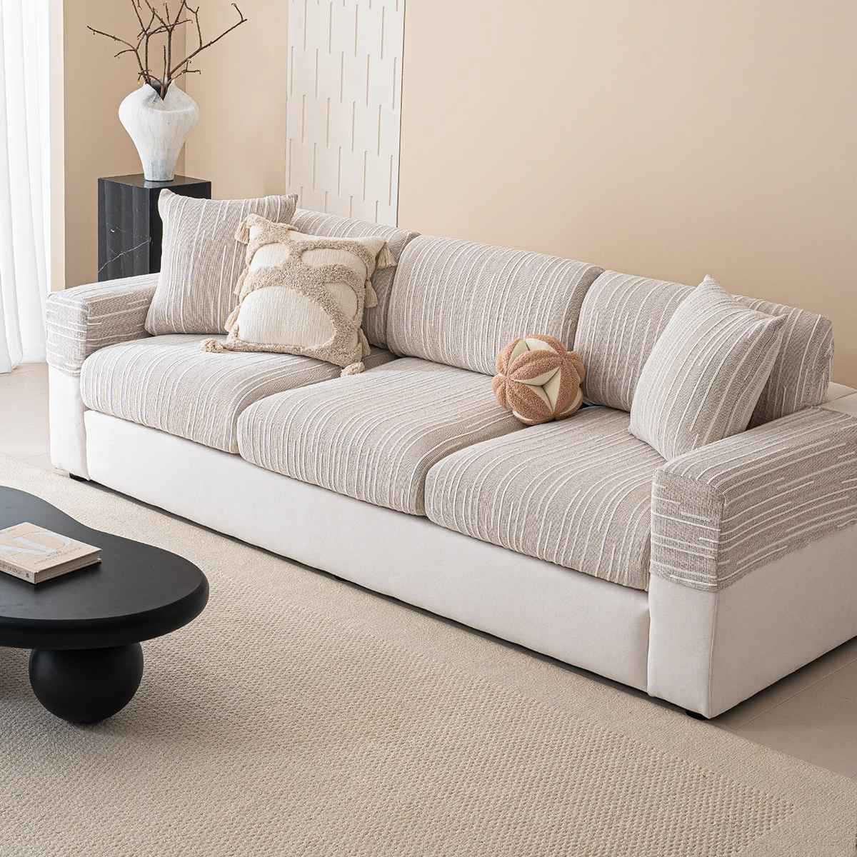 

Диван Chenier шляпа 2025 новая универсальная на четыре сезона трехместный диван с одной кушеткой чехол утолщенный всеобъемлющий универсальный чехол-шляпа 45 * 45Cm pillow cover