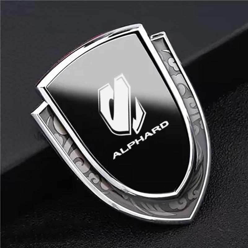 

car stickers 3D metal accsesories auto accessory for toyota alphard vellfire