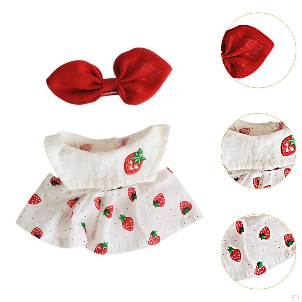 Kosedukke Prinsessekjole Antrekk Søt Pedagogisk Mote Klær Kostymer Lag Dine Egne Dukker