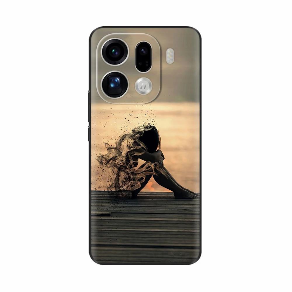 For OPPO Find X9 Pro Case Cute Flowers Cartoon Back Cover For OPPO Find X9 Cases FindX9 Pro ShockProof Phone Cases Funda Shells