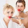 Tuhopeta Red Light Therapy Device for Mouth Sores 660nm 850nm Near-Infrared LED Skin Care Wand for Cold Sore Treatment