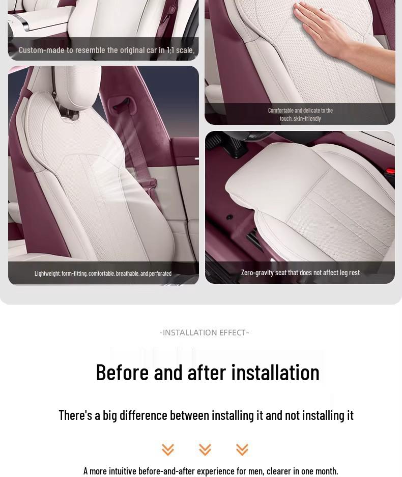 Xiaomi YU7 Universal Car Seat Cushion – Breathable, All-Season Cover