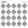 20Pcs Alloy Jewelry Making Charms 19x23mm Size Handmade Craft Charms DIY Craft Pendant  Key Chains