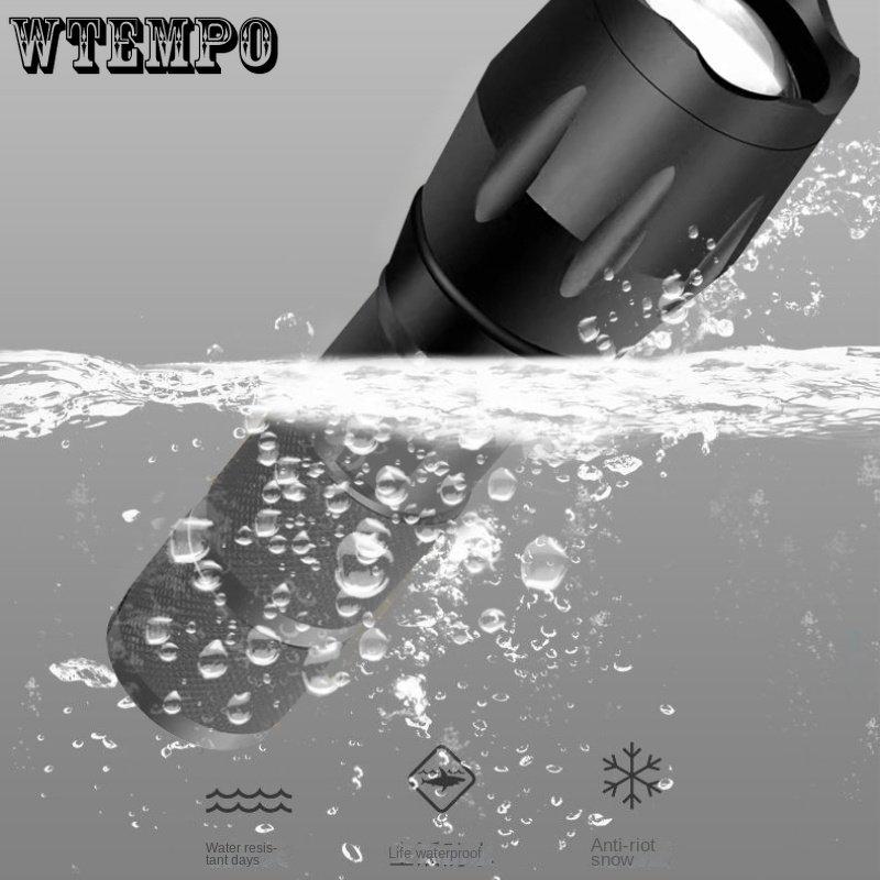 Strong Light Torch Outdoor Long Range USB Rechargeable Torch Home Portable Mini Small Torch Camping Waterproof Searchlight