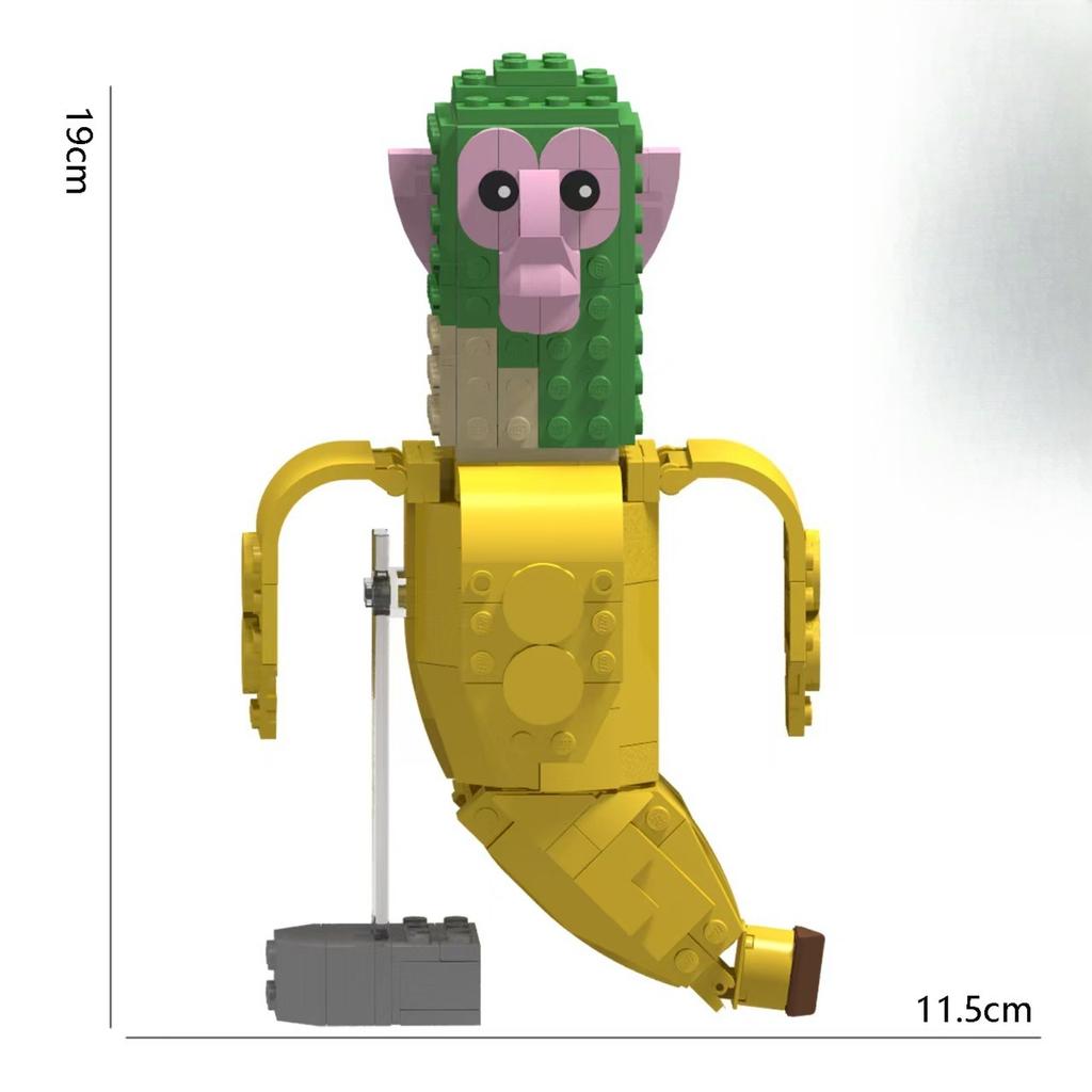 Hot Tralalero Tralala Building Blocks Italian Brainrot Ornament Tung Tung Sahur Action Figures Doll Toys for Kid Birthday Gifts