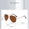 Fashionable Sunglasses Large Frame Sunglasses Non-Polarized Fashion Accessory 