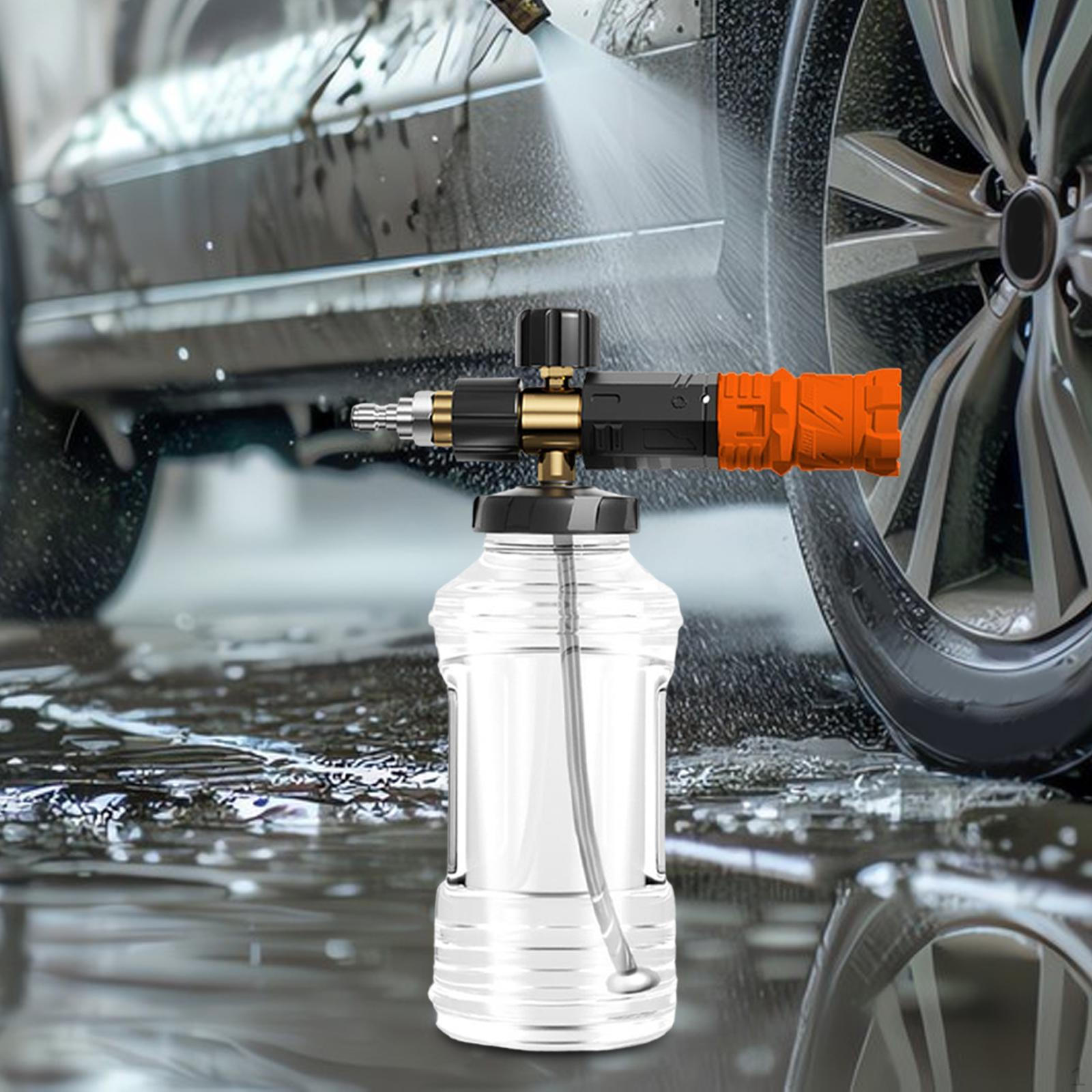 

Розпилювач ручної піни під тиском Пляшка з розпилювачем, великої ємності, розпилювач для миття піни, Садівництво для Black Orange