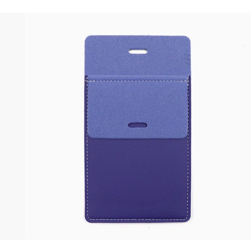 

Leather Large Capacity Pencil Case: Nurse/Doctor Pocket Pen Holder & Front Chest Sleeve 16.5*9cm синій