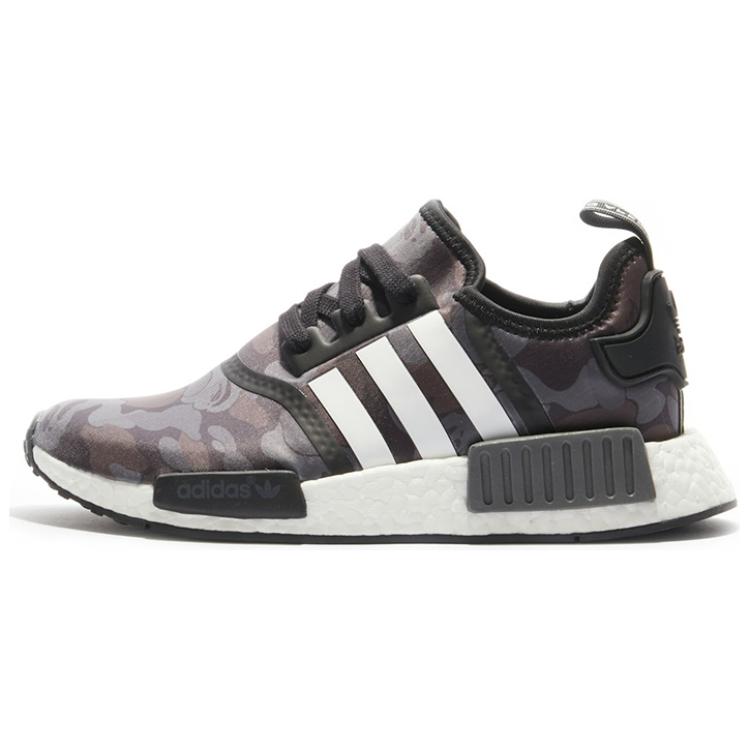 Adidas Originals A Bathing Ape x Adidas Originals NMD_R1 Black Camo BA7325 39⅓