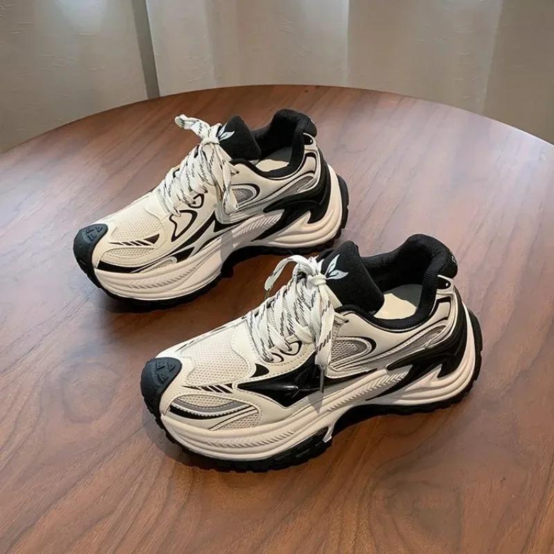 Fashion 40 Fashion Small White Shoes Women 2024 New Spring and Autumn Leisure Shoes Girls with Thick Soles Low Top Zapatillas De Mujer