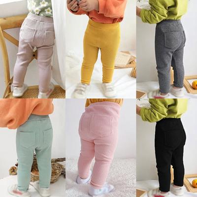 Baby Girls Boys Leggings Cotton Big PP Pants Spring Autumn Kids Girl Pants High Waist Long Trousers Children Pant