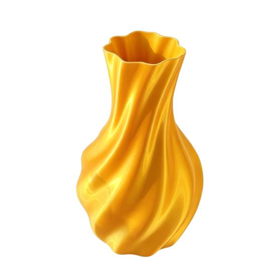3D Printed Vase Decorative Spiral Flower Vase Modern Twisted Vase for Living Room, Shelf, Wedding & Dining Table Centerpiece, Farmhouse Home