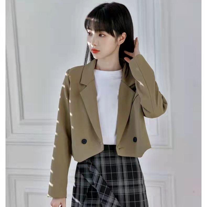 Short Blazer Jacket for Women  Unique Design Spring and Autumn