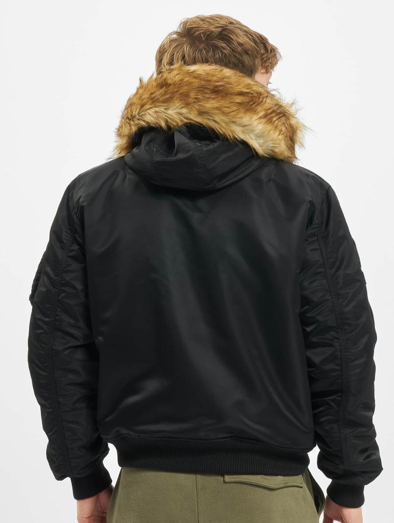 Alpha Industries Ma-1 Hooded Arctic Winter Jacket (128110) Black
