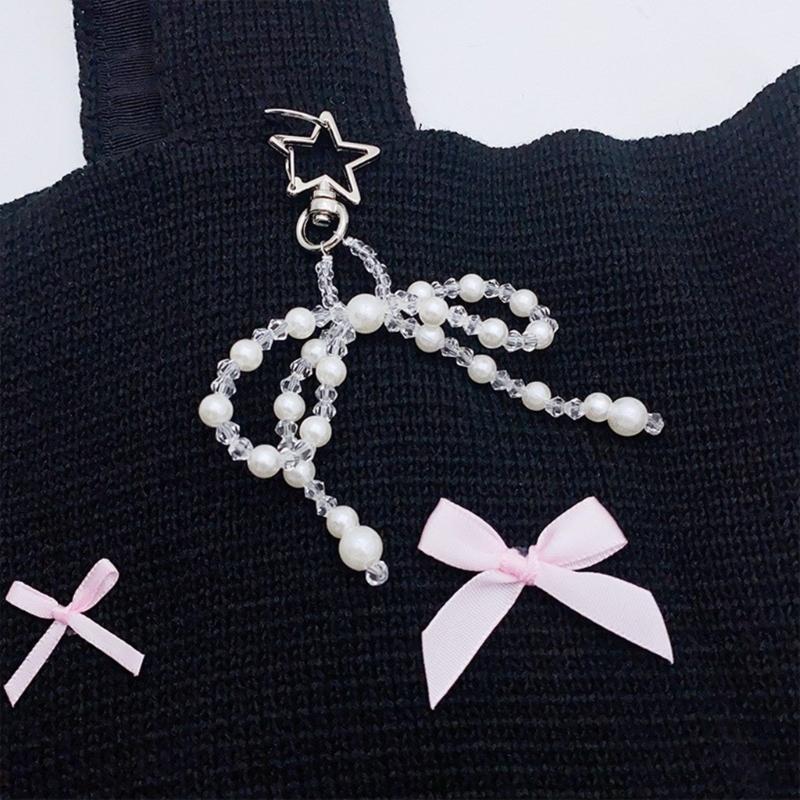 Cute and Stylish Keychain Phone Strap Trendy Keychain Phone Strap Set with Keyring and Cord Multi Functional Keychains