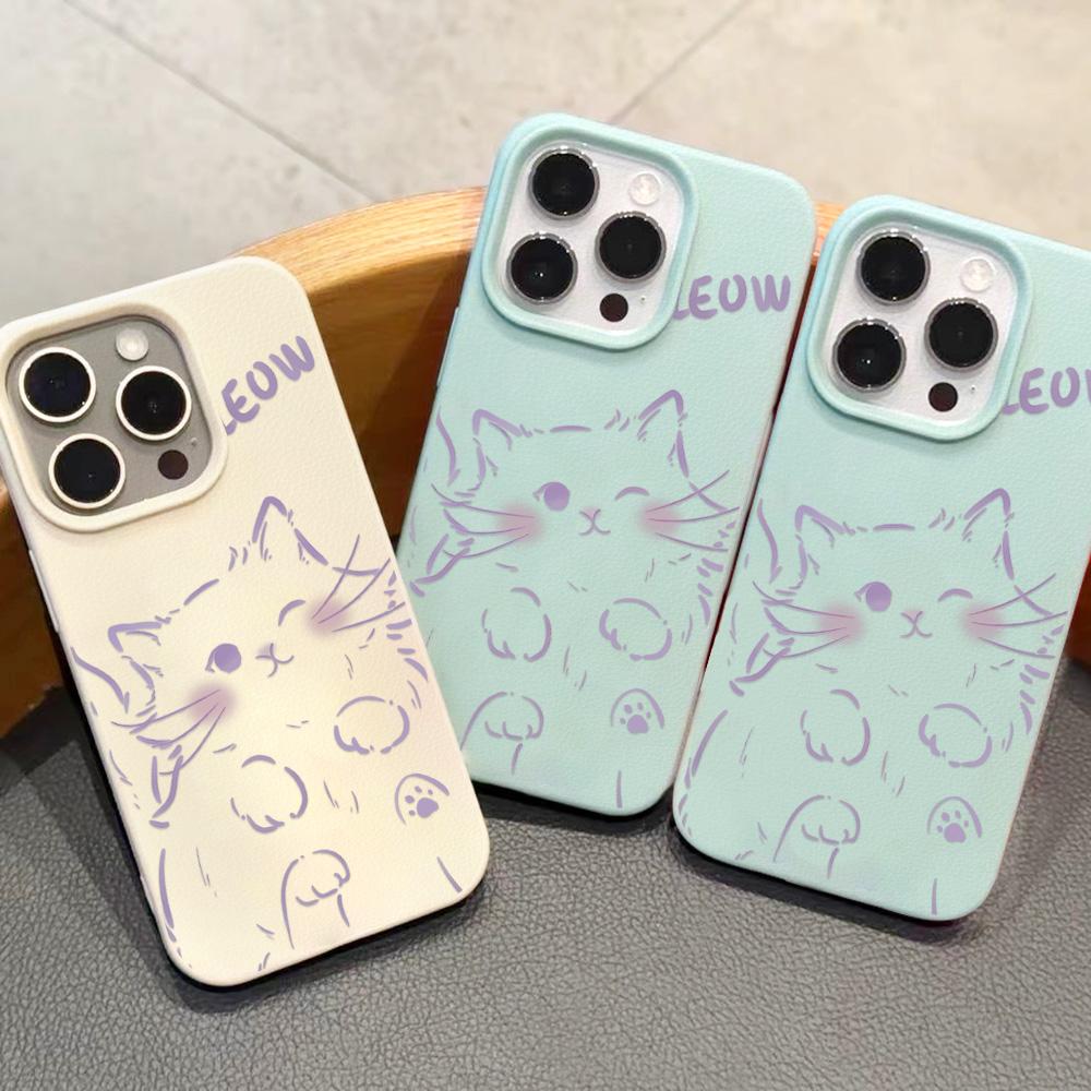 Husă pentru telefon pentru iPhone 11 13 husă iPhone 12 14 15 16 Pro Max 12 Pro 15 Plus piele vopsită impermeabilă, rezistentă la cădere și la uzură.