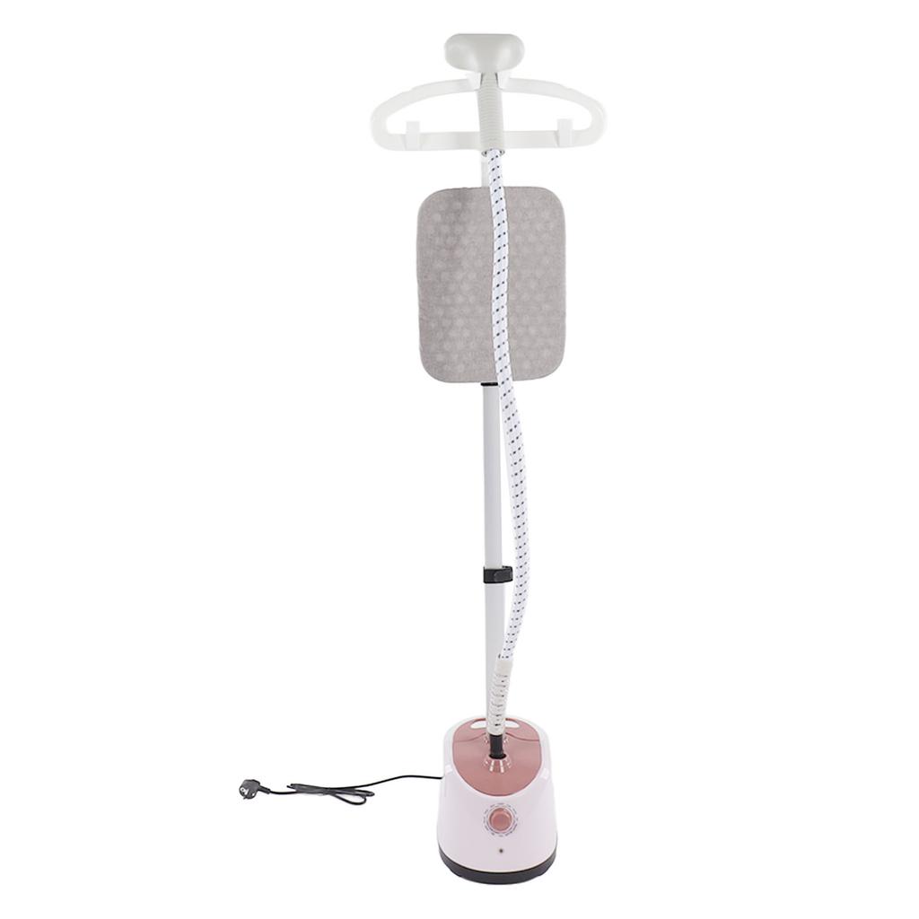 Standing Fabric Steam Iron with Hanger Pink 2000W   Powerful Garment Steam Iron for Home