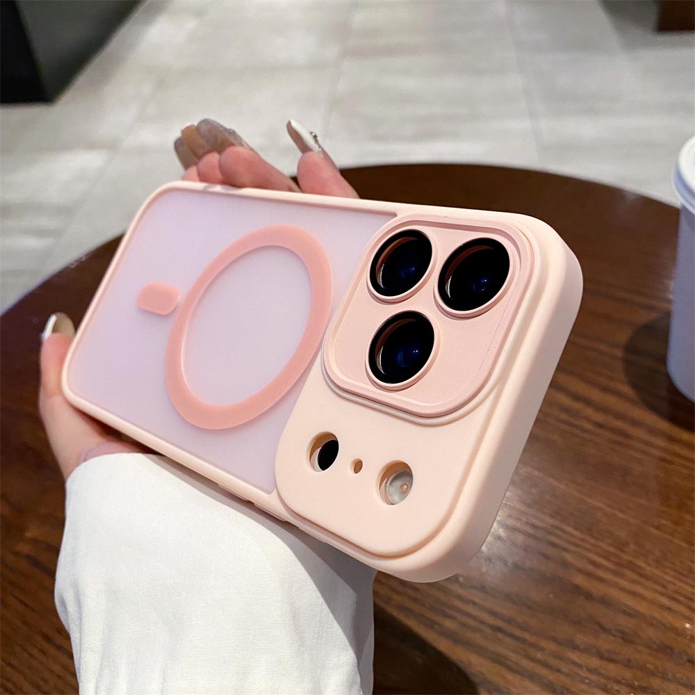 Matte Translunt Magnetic Phone Case For iPhone 17 Air 16 16e 15 14 13 12 Pro Max Plus Magsafe Wireless Charge Hard Lens Cover