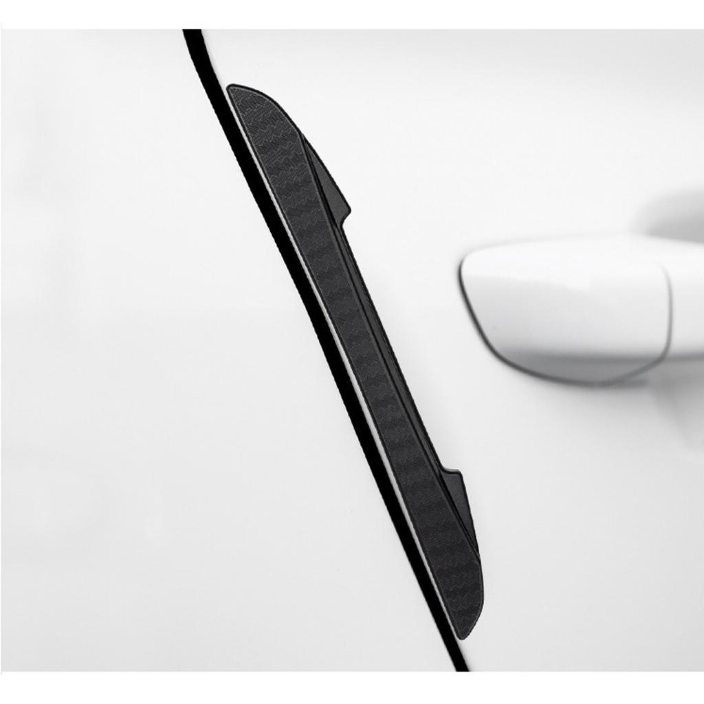 4 Pack Car Door Edge Protective Bar Strips Stickers Prevent Scratches Extend Door Lifespans Parking Safety Everyday Use