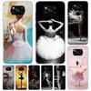 Ballet Dancer Watercolor Cover For Xiaomi Poco X6 X7 X5 Pro X4 Gt X3 Nfc F6 Phone Case F5 F4 F3 F2 F1 M5S M4 M3 Print Shell Hous