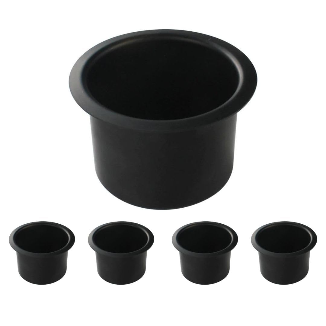 

Stellar Seizan Cup Holder Never Fall Over Drink Holder Aluminum Black Black 2 Piece чёрный