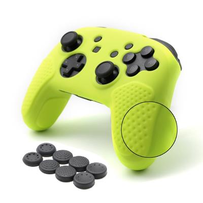 Capa Protetora para Controlador Switch Pro Skin Case Silicone CHINFAI Capa Protetora para Controlador Switch Macia à Prova de Choque Confortável ao Toque Capa para Analógico FPS PRO