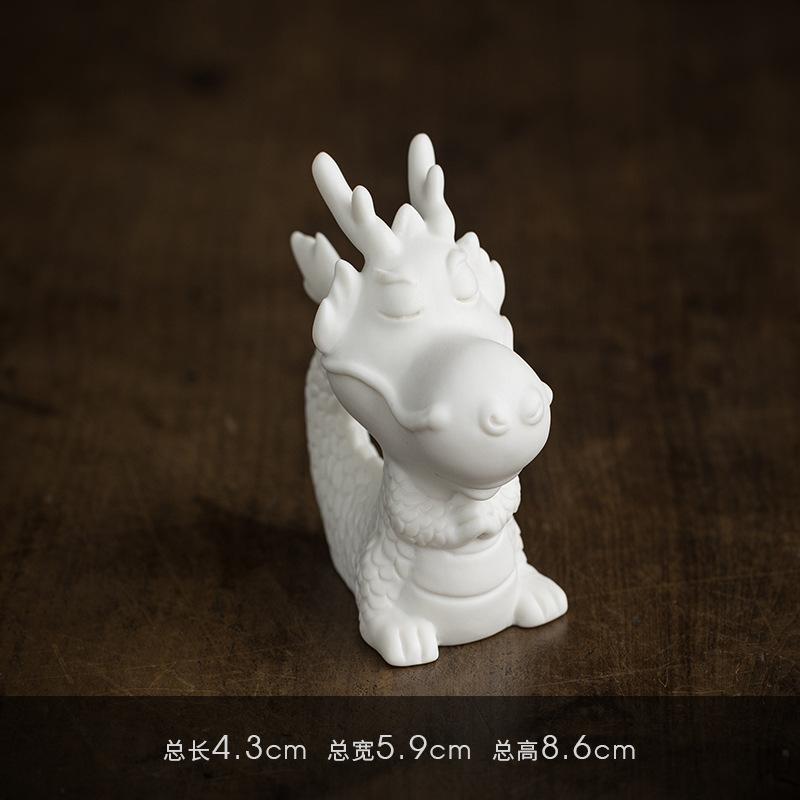 

Прикраси з милими мультяшними драконами, Чайний вихованець, Сприятливі милі домашні тварини, Прикраса для дому, Керамічні подарунки для ремесел, Новинка