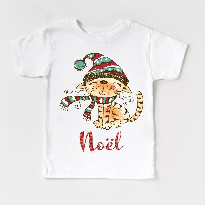 Cat Christmas Noel T Shirt, kitten christmas tee, Merry Christmas outfit, furry purry Christmas, funny Christmas shirt, christmas carol tee 140
