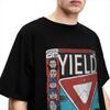 Maglietta da Uomo e Donna Album Pearl Jam Yield Abbigliamento Rock And Roll Maglietta in Cotone Abbigliamento T-shirt Casual Stampate