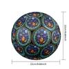 Guitar Music Symbols Round Football Size 5 Adult Ball Suitable for Training Matches and Outdoor Team.