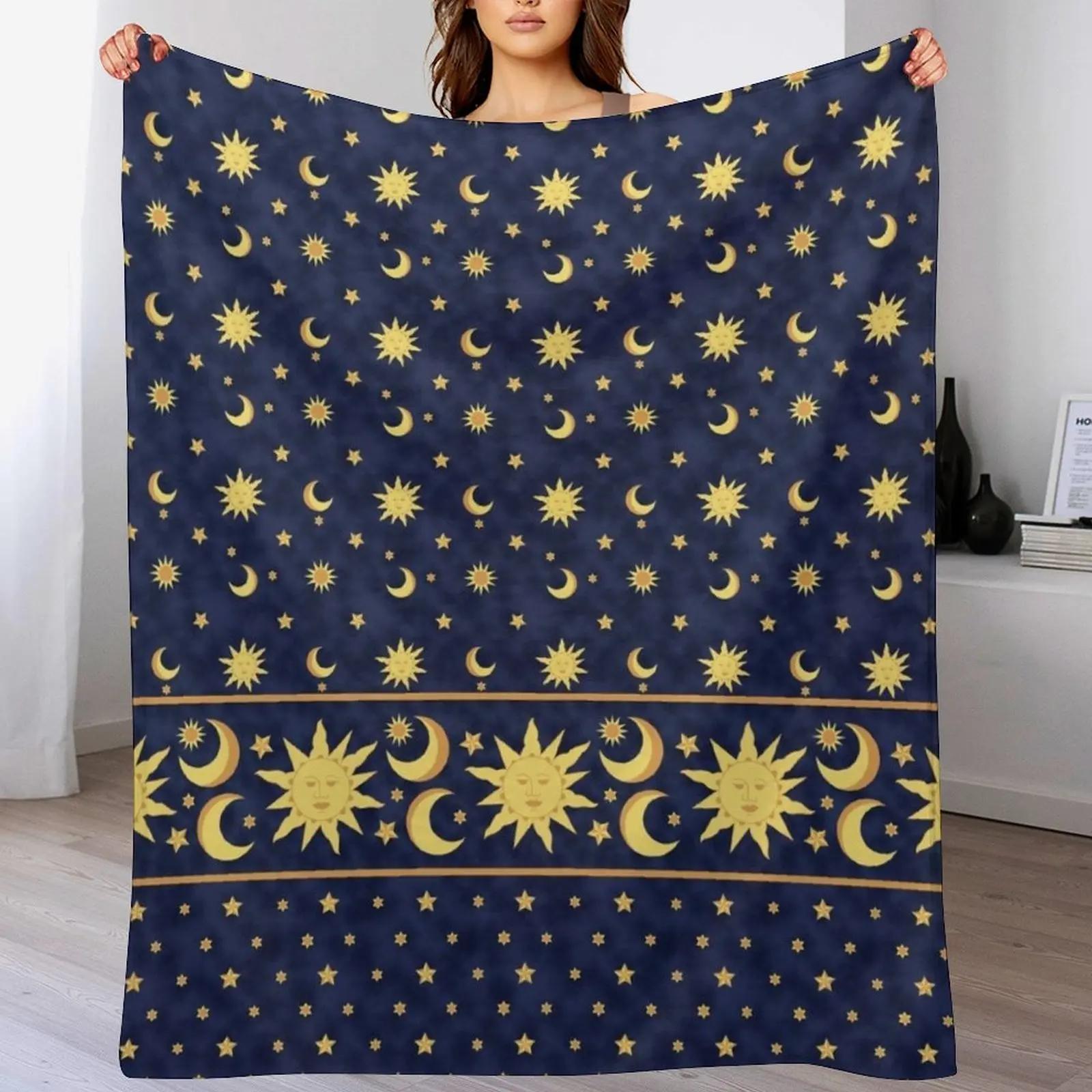 Another Celestial Mood Throw Blanket Reusable Durable Soft Blanket for All Seasons 102x76cm(40x30in)