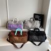 Fitness Bag New Large-capacity Travel Bag Women's Fashion Lightweight Portable Messenger Sports Fitness Bag Short-distance Storage Bag
