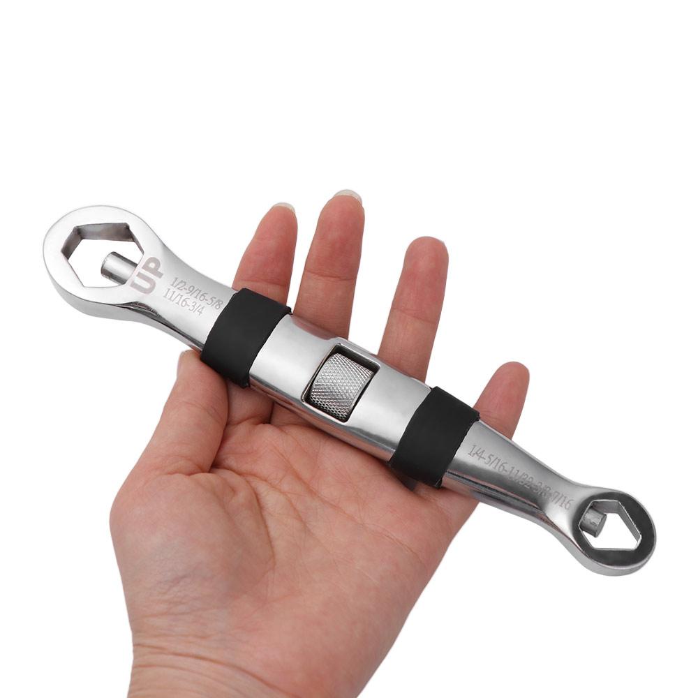 CR-V Key Universal Wrench Adjustable Spanner Flexible Hand Tool Adjustable Spanner  Car Repair