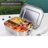 304 Stainless Steel Sealed Lunch Box